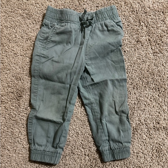 Green 18 Month Girl Pants With Pockets - Picture 1 of 4